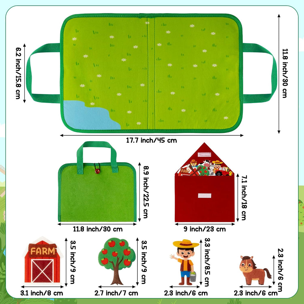 Travel Felt Board Story Set - 25PCS