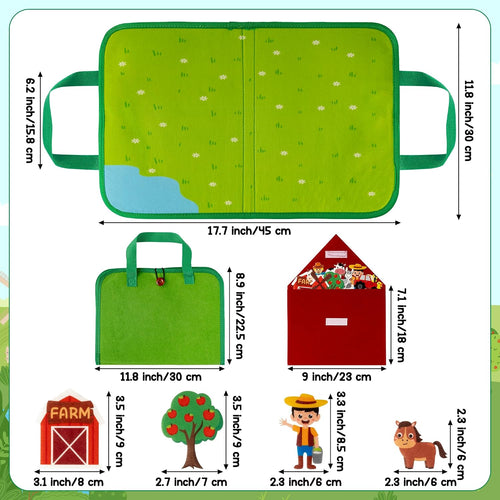 Travel Felt Board Story Set - 25PCS