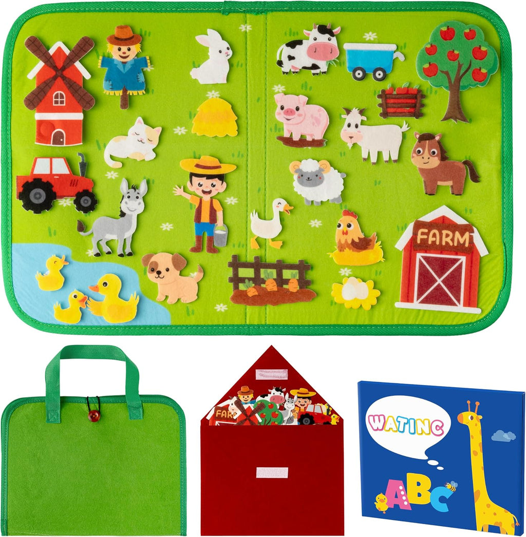 Travel Felt Board Story Set - 25PCS